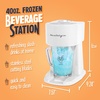 image:imageNostalgia Retro 40Ounce Frozen Beverage Station  Slushie Machine and Ice Shaver with Automatic Mixing for Soda Cocktails and Margaritas  Easy amp Safe Use  RedWhite