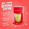 image:imageNostalgia Retro 40Ounce Frozen Beverage Station  Slushie Machine and Ice Shaver with Automatic Mixing for Soda Cocktails and Margaritas  Easy amp Safe Use  RedRed