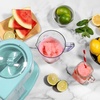 image:imageNostalgia Retro 40Ounce Frozen Beverage Station  Slushie Machine and Ice Shaver with Automatic Mixing for Soda Cocktails and Margaritas  Easy amp Safe Use  RedAqua