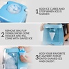 image:imageNostalgia Retro 40Ounce Frozen Beverage Station  Slushie Machine and Ice Shaver with Automatic Mixing for Soda Cocktails and Margaritas  Easy amp Safe Use  RedBlue