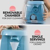 image:imageNostalgia Retro 40Ounce Frozen Beverage Station  Slushie Machine and Ice Shaver with Automatic Mixing for Soda Cocktails and Margaritas  Easy amp Safe Use  RedBlue