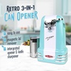 image:imageNostalgia Retro Electric Can Opener for Kitchen with Magnetic Lid Remover Knife Sharpener and Soda or Beer Bottle Opener RedAqua