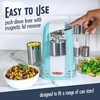 image:imageNostalgia Retro Electric Can Opener for Kitchen with Magnetic Lid Remover Knife Sharpener and Soda or Beer Bottle Opener RedAqua