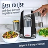 image:imageNostalgia Retro Electric Can Opener for Kitchen with Magnetic Lid Remover Knife Sharpener and Soda or Beer Bottle Opener RedBlack