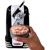 image:imageNostalgia Retro Electric Can Opener for Kitchen with Magnetic Lid Remover Knife Sharpener and Soda or Beer Bottle Opener RedBlack