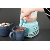 image:imageNostalgia Retro Frother and Hot Chocolate Maker and Dispenser 32 Oz for Coffees Lattes Cappuccinos RedAqua