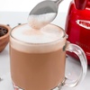 image:imageNostalgia Retro Frother and Hot Chocolate Maker and Dispenser 32 Oz for Coffees Lattes Cappuccinos RedMetallic Red