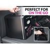 image:imageNostalgia Retro Mini Fridge and Heater  6Can Capacity 12Volt Power Adapter Carry Handle and Display Window  Perfect for Home Office Car or Dorm Room  BlackBlack