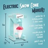 image:imageNostalgia Retro Snow Cone Machine  SingleServe Countertop Size  Shaved Ice Maker for Snow Cones Slushies amp Hawaiian Ice  Includes Reusable Plastic Cup  Aqua