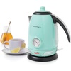 image:imageNostalgia Retro Stainless Steel Electric Tea And Water Kettle PinkAqua Original