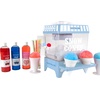 image:imageNostalgia Snow Cone Machine  Retro TableTop 8 Oz Snow Cone Maker Makes 20 ICY Treats Countertop Slushie Machine Includes 2 Reusable Plastic Cups amp Ice ScoopVintage BlueVintage Blue