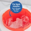 image:imageNostalgia Snow Cone Machine With 1 Reusable Plastic Cup amp Dual Ice Molds Retro TableTop Shaved Ice Maker with Stainless Steel Blades for Fluffy Ice Slushie Machine for Fun Gatherings White amp GreenRed