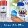 image:imageNostalgia Snow Cone Machine With 1 Reusable Plastic Cup amp Dual Ice Molds Retro TableTop Shaved Ice Maker with Stainless Steel Blades for Fluffy Ice Slushie Machine for Fun Gatherings White amp GreenRed White