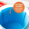 image:imageNostalgia Snow Cone Machine With 1 Reusable Plastic Cup amp Dual Ice Molds Retro TableTop Shaved Ice Maker with Stainless Steel Blades for Fluffy Ice Slushie Machine for Fun Gatherings White amp GreenBlue Red