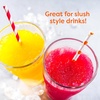 image:imageNostalgia Snow Cone Machine With 1 Reusable Plastic Cup amp Dual Ice Molds Retro TableTop Shaved Ice Maker with Stainless Steel Blades for Fluffy Ice Slushie Machine for Fun Gatherings White amp GreenRed