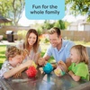 image:imageNostalgia Snow Cone Machine With 1 Reusable Plastic Cup amp Dual Ice Molds Retro TableTop Shaved Ice Maker with Stainless Steel Blades for Fluffy Ice Slushie Machine for Fun Gatherings White amp GreenPink