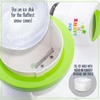 image:imageNostalgia Snow Cone Machine With 1 Reusable Plastic Cup amp Dual Ice Molds Retro TableTop Shaved Ice Maker with Stainless Steel Blades for Fluffy Ice Slushie Machine for Fun Gatherings White amp GreenHawaiian