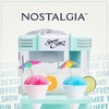 image:imageNostalgia Snow Cone Machine With 2 Reusable Plastic Cups amp Ice Scoop for Easy Serving Retro TableTop Ice Cone Maker Makes 20 Icy Treats Slushie Machine for Parties Family Treats amp Gatherings AquaAqua