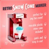 image:imageNostalgia Snow Cone Shaved Ice Machine  Makes 20 Icy Treats  Includes 1 Reusable Plastic Cup  Retro RedRed