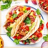 image:imageNostalgia Taco Tuesday Heated Lazy Susan Taco Bar Serving Set for a Party with 4 Tortilla Holders Fondue Pot for Burritos Nachos and Fajitas  20 Oz  RedLazy Susan Red