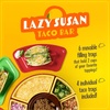 image:imageNostalgia Taco Tuesday Heated Lazy Susan Taco Bar Serving Set for a Party with 4 Tortilla Holders Fondue Pot for Burritos Nachos and Fajitas  20 Oz  RedLazy Susan Red