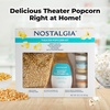 image:imageNostalgia Theater Popcorn Bulk Pack  24 Packets of 4 oz Kernels Seasoning Salt amp Butter Flavored Oil  Use with Kettles amp Air Poppers  Movie Night Supplies1 LB and 3 Seasonings
