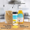 image:imageNostalgia Theater Popcorn Bulk Pack  24 Packets of 4 oz Kernels Seasoning Salt amp Butter Flavored Oil  Use with Kettles amp Air Poppers  Movie Night Supplies16 Oz Pack of 2