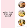 image:imageNostalgia TwoSpeed Electric Milkshake Maker and Drink Mixer Includes 16Ounce Stainless Steel Mixing Cup amp Rod BluePink