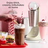 image:imageNostalgia TwoSpeed Electric Milkshake Maker and Drink Mixer Includes 16Ounce Stainless Steel Mixing Cup amp Rod Jade GreenCream