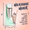 image:imageNostalgia TwoSpeed Electric Milkshake Maker and Drink Mixer Includes 16Ounce Stainless Steel Mixing Cup amp Rod Jade GreenJade