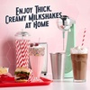 image:imageNostalgia TwoSpeed Electric Milkshake Maker and Drink Mixer Includes 16Ounce Stainless Steel Mixing Cup amp Rod Jade GreenJade