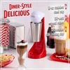 image:imageNostalgia TwoSpeed Electric Milkshake Maker and Drink Mixer Includes 16Ounce Stainless Steel Mixing Cup and Rod PinkCoke