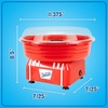 image:imageNostalgia Vintage Cotton Candy Machine  Countertop Cotton Candy Maker With 2 Reusable Cones amp 1 Sugar Scoop  Use Hard Candy or Sugar to Create Fluffy Delicious Treats in MinutesPinkKool Red