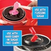 image:imageNostalgia Vintage Cotton Candy Machine  Countertop Cotton Candy Maker With 2 Reusable Cones amp 1 Sugar Scoop  Use Hard Candy or Sugar to Create Fluffy Delicious Treats in MinutesPinkKool Red