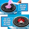 image:imageNostalgia Vintage Cotton Candy Machine  Countertop Cotton Candy Maker With 2 Reusable Cones amp 1 Sugar Scoop  Use Hard Candy or Sugar to Create Fluffy Delicious Treats in MinutesPinkKool Blue