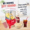 image:imageNostalgia Vintage HotAir Popcorn Maker Machine  Makes Up to 12 Cups  OilFree  Healthier Popcorn  Classic StandUp Cart With Wheels  Includes Kernel Measuring Cup  White amp RedWhite and Red