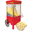 image:imageNostalgia Vintage HotAir Popcorn Maker Machine  Makes Up to 12 Cups  OilFree  Healthier Popcorn  Classic StandUp Cart With Wheels  Includes Kernel Measuring Cup  White amp RedRed