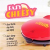 image:imageTaco Tuesday Deluxe 10inch 6Wedge Electric Quesadilla Maker with Extra Stuffing Latch Red10Inch Quesadilla Maker