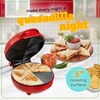 image:imageTaco Tuesday Deluxe 10inch 6Wedge Electric Quesadilla Maker with Extra Stuffing Latch Red5Inch Quesadilla Maker