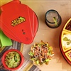 image:imageTaco Tuesday Deluxe 10inch 6Wedge Electric Quesadilla Maker with Extra Stuffing Latch RedTortilla Bowl Maker