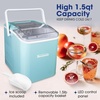 image:imageThermostar Automatic SelfCleaning Portable Electric Countertop Ice Maker Machine with Handle 26 Pounds in 24 Hours with Ice Scoop and Basket Perfect for Water Bottles Mixed Drinks Parties AquaAqua