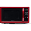 image:imageFarberware 11 Cu Ft Countertop Microwave Oven  1000 Watts Power Auto Cook Settings Defrost Easy Clean and Child Safety Lock  Stainless and BlackMetallic Red