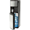 image:imageIgloo Top Loading Water Cooler with Removable Tray amp EnergySaving Features  Water Tower with Hot Cold Temperature Settings Water Dispenser Fits 3 amp 5Gallon Jugs with Child Safety Lock StainlessBlack Stainless