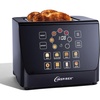image:imageInspirex Touch Screen Toaster  2 Slice ExtraWide Slots  5 Bread Type and 6 Browning Levels  Defrost Reheat Favorite Single Slot Settings  Stainless SteelBlack