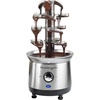 image:imageNostalgia 4 Tier Electric Chocolate Fondue Fountain Machine for Parties  Melts Cheese Queso Candy and Liqueur  Dip Strawberries Apple Wedges Vegetables and More  32Ounce  Stainless SteelStainless Cascading Fountain