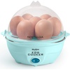 image:imageNostalgia CLEC14AQ Retro Premium 14 Capacity Electric Large HardBoiled Egg Cooker Poached Scrambled Omelets Whites Sandwiches for Keto amp LowCarb Diets Aqua7 Eggs