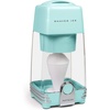 image:imageNostalgia Electric Shaved Ice and Snow Cone Maker Reusable Cone and 2 Ice Molds Included Personal Size Retro Style AquaAqua