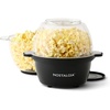 image:imageNostalgia Electric Stirring Popcorn Maker  2 Qt Capacity  Large DualPurpose Lid amp Serving Bowl  Great for Gifts Movie Nights amp Snacks  AquaBlack