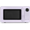 image:imageNostalgia Modern Retro Compact Countertop Microwave Oven  07 Cu Ft  700Watts with LED Digital Display  Child Lock  Easy Clean Interior  LavenderLavender