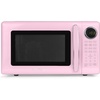 image:imageNostalgia Modern Retro Compact Countertop Microwave Oven  07 Cu Ft  700Watts with LED Digital Display  Child Lock  Easy Clean Interior  LavenderPink